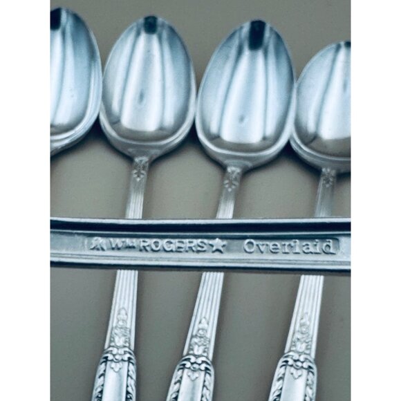International Silver Rogers 1940 TREASURE Silverplate Place Oval Soup Spoons - Picture 5 of 10